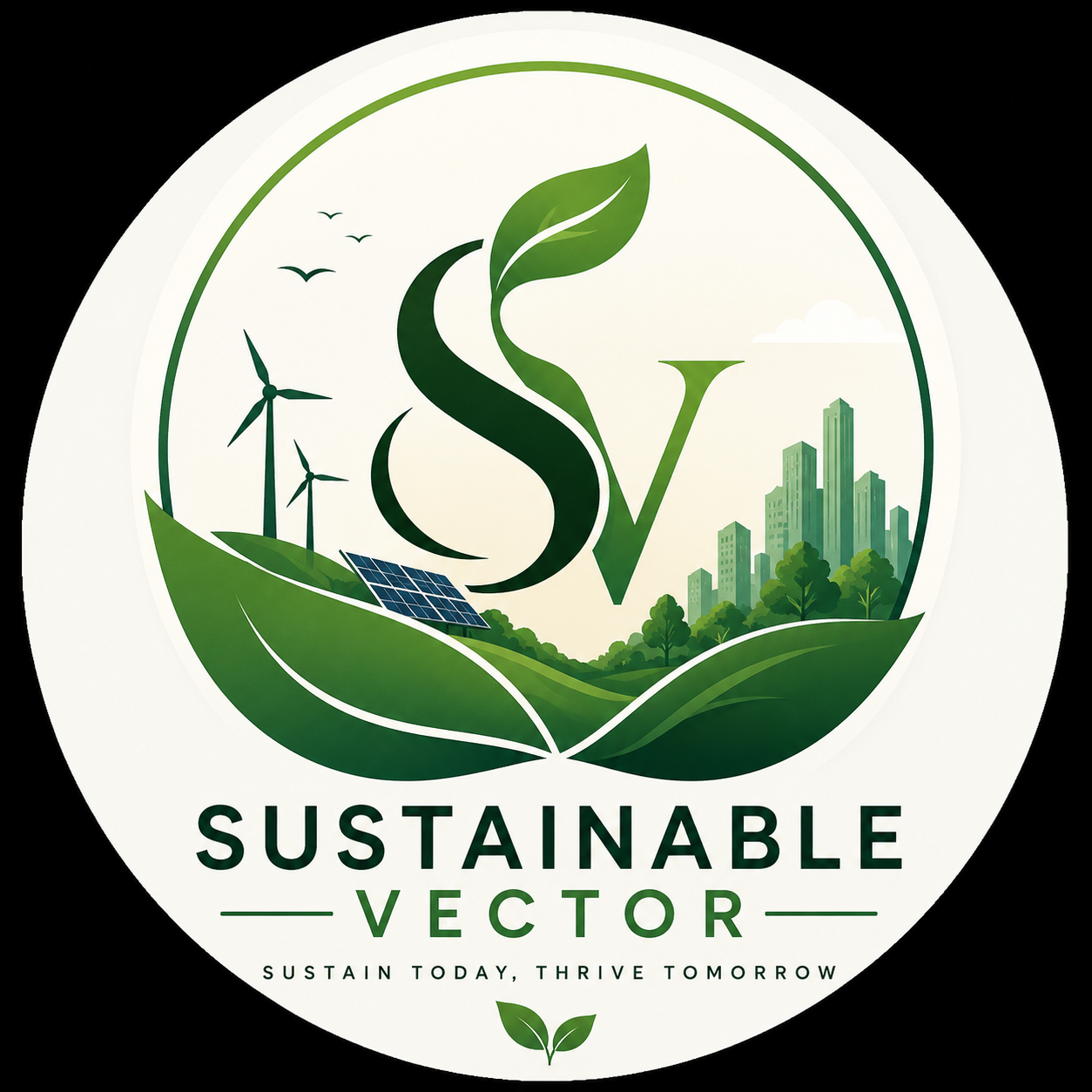 SustainableVector logo